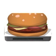 Hamburger Cheeseburger Burger Lunch Memory Card Reader With Cf by Sudhe