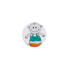 Baby Cute Child Birth Happy 1  Mini Buttons by Sudhe