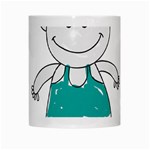 Baby Cute Child Birth Happy White Mugs Center