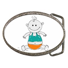 Baby Cute Child Birth Happy Belt Buckles by Sudhe