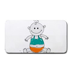 Baby Cute Child Birth Happy Medium Bar Mats by Sudhe