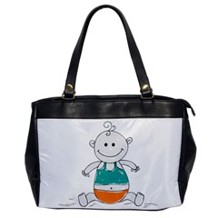 Baby Cute Child Birth Happy Oversize Office Handbag by Sudhe