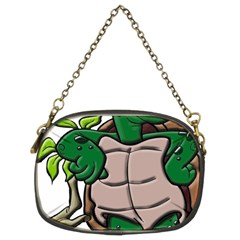 Amphibian Animal Cartoon Reptile Chain Purse (two Sides) by Sudhe