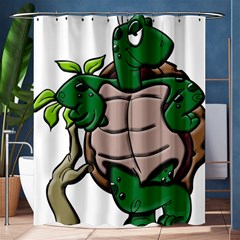 Amphibian Animal Cartoon Reptile Shower Curtain 60  X 72  (medium)  by Sudhe