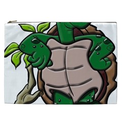 Amphibian Animal Cartoon Reptile Cosmetic Bag (xxl) by Sudhe