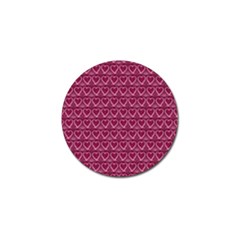 Heart Shaped Print Design Golf Ball Marker (10 Pack) by dflcprintsclothing