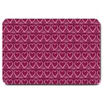 Heart Shaped Print Design Large Doormat  30 x20  Door Mat