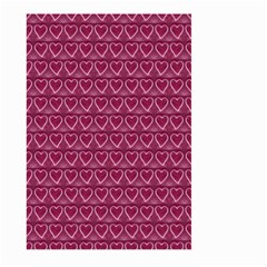 Heart Shaped Print Design Large Garden Flag (two Sides)