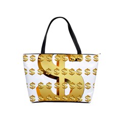 Dollar Money Gold Finance Sign Classic Shoulder Handbag by Mariart