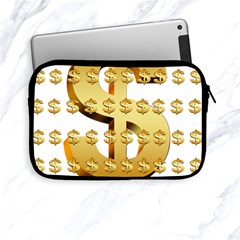 Dollar Money Gold Finance Sign Apple Ipad Mini Zipper Cases by Mariart