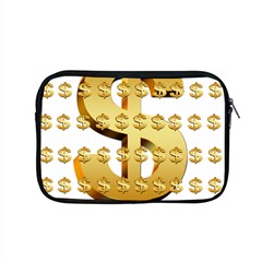 Dollar Money Gold Finance Sign Apple Macbook Pro 15  Zipper Case by Mariart