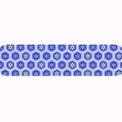 Hexagonal Pattern Unidirectional Blue Large Bar Mats by Mariart