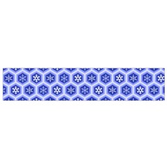 Hexagonal Pattern Unidirectional Blue Small Flano Scarf by Mariart