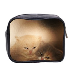 Kittens Love Mini Toiletries Bag (two Sides) by LoolyElzayat