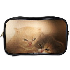 Kittens Love Toiletries Bag (two Sides) by LoolyElzayat