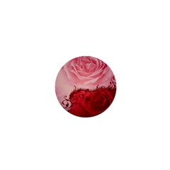 Elegant Floral Design, Wonderful Roses 1  Mini Magnets by FantasyWorld7