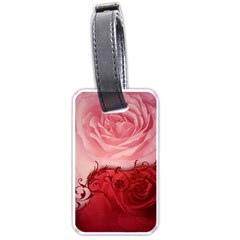 Elegant Floral Design, Wonderful Roses Luggage Tags (one Side)  by FantasyWorld7