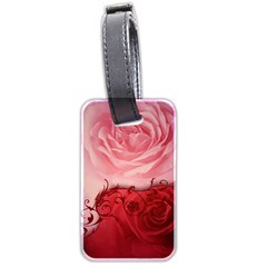 Elegant Floral Design, Wonderful Roses Luggage Tags (two Sides) by FantasyWorld7