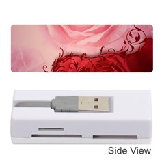 Elegant Floral Design, Wonderful Roses Memory Card Reader (stick) by FantasyWorld7