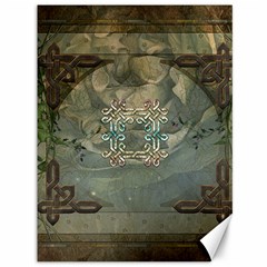 Celtic Knot On Vintage Background Canvas 36  X 48  by FantasyWorld7