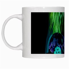 Digital Art Woman Body Part Photo White Mugs by dflcprintsclothing