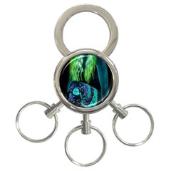 Digital Art Woman Body Part Photo 3-ring Key Chains by dflcprintsclothing