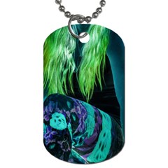 Digital Art Woman Body Part Photo Dog Tag (one Side) by dflcprintsclothing