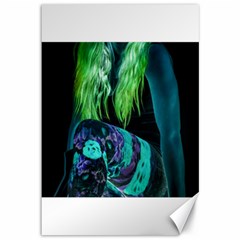 Digital Art Woman Body Part Photo Canvas 12  X 18  by dflcprintsclothing