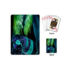 Digital Art Woman Body Part Photo Playing Cards (mini)