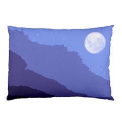 Nature Night Pillow Case (two Sides) by LoolyElzayat