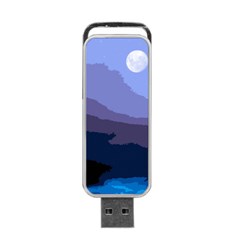 Nature Night Portable Usb Flash (one Side) by LoolyElzayat