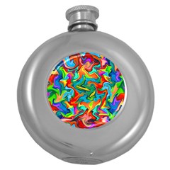 Ml 138 Round Hip Flask (5 Oz) by ArtworkByPatrick