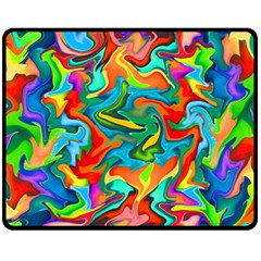 Ml 138 Fleece Blanket (medium)  by ArtworkByPatrick