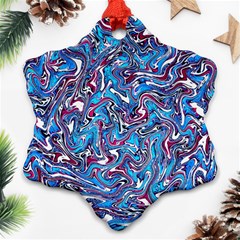 Ml 140 Snowflake Ornament (two Sides) by ArtworkByPatrick