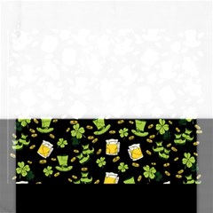 St Patricks Day Pattern Rectangular Jigsaw Puzzl by Valentinaart