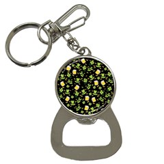 St Patricks Day Pattern Bottle Opener Key Chains by Valentinaart