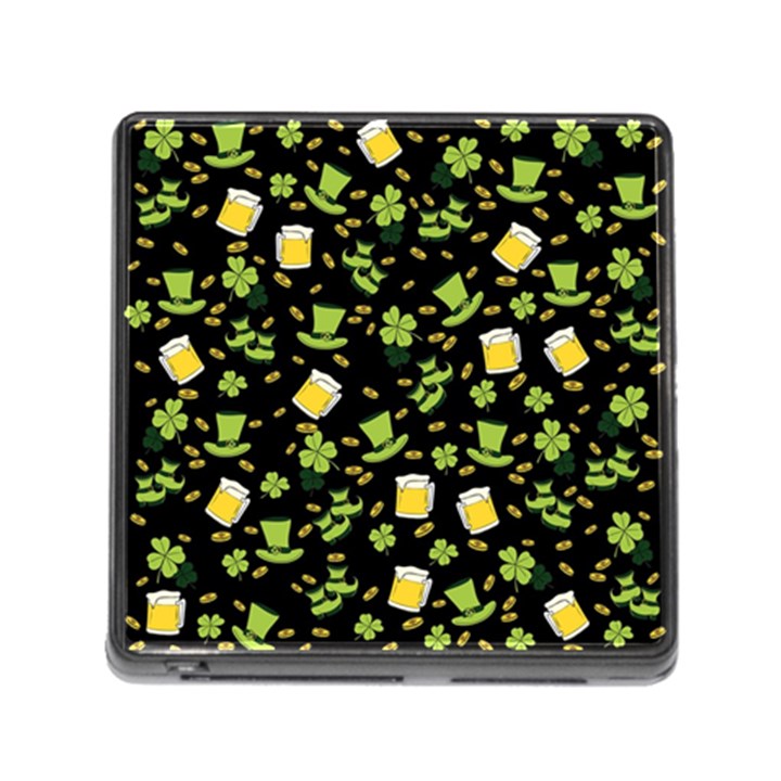 St Patricks day pattern Memory Card Reader (Square 5 Slot)