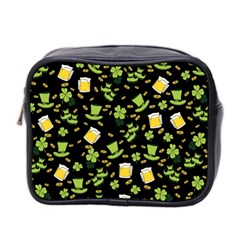 St Patricks Day Pattern Mini Toiletries Bag (two Sides) by Valentinaart