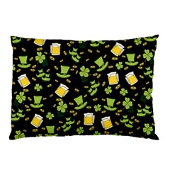 St Patricks Day Pattern Pillow Case (two Sides) by Valentinaart