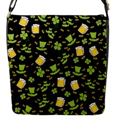 St Patricks Day Pattern Flap Closure Messenger Bag (s) by Valentinaart