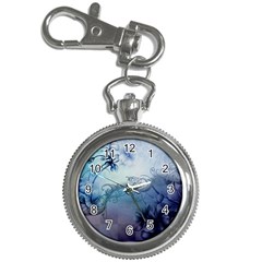 Wonderful Elegant Floral Design Key Chain Watches by FantasyWorld7