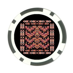 Nature Flower Girls Poker Chip Card Guard by pepitasart