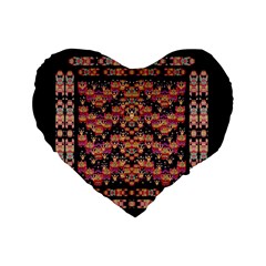 Nature Flower Girls Standard 16  Premium Heart Shape Cushions