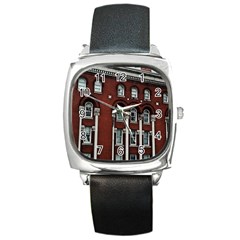 Great Southern Hotel Square Metal Watch by Riverwoman