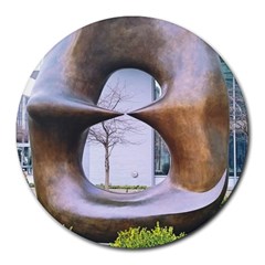 Henry Moore Round Mousepads by Riverwoman