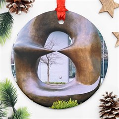 Henry Moore Ornament (round) by Riverwoman