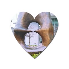 Henry Moore Heart Magnet by Riverwoman