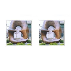 Henry Moore Cufflinks (square) by Riverwoman