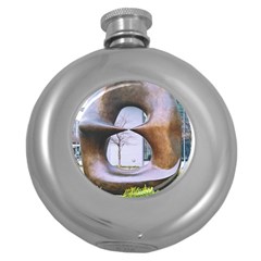 Henry Moore Round Hip Flask (5 Oz) by Riverwoman