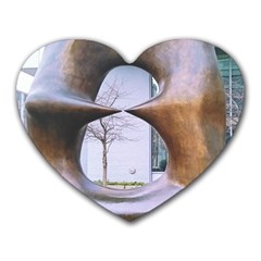 Henry Moore Heart Mousepads by Riverwoman